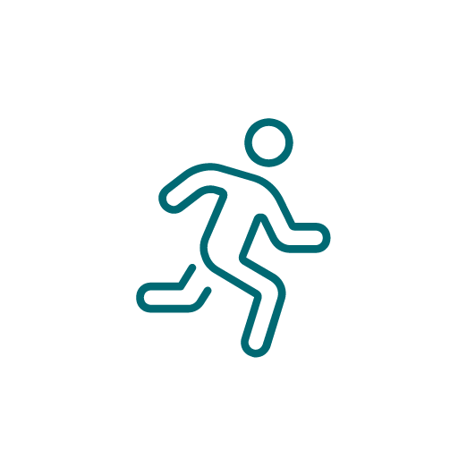 Hardlopen icoon